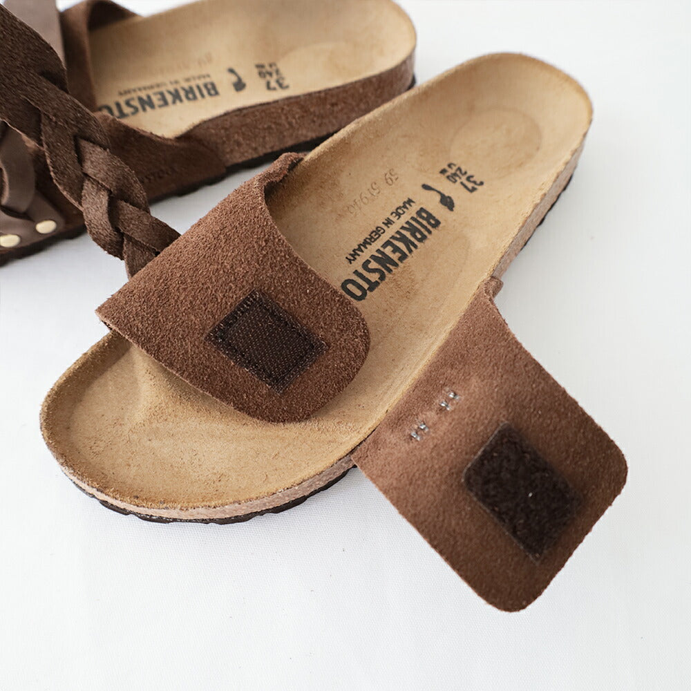 ビルケンシュトックオオイタブレイデッドスエードレザー(1031734)OitaBraidedLEOI/LEVECarafeBIRKENSTOCK(レディース)【2026春夏】*送料無料*【後払い決済不可】*