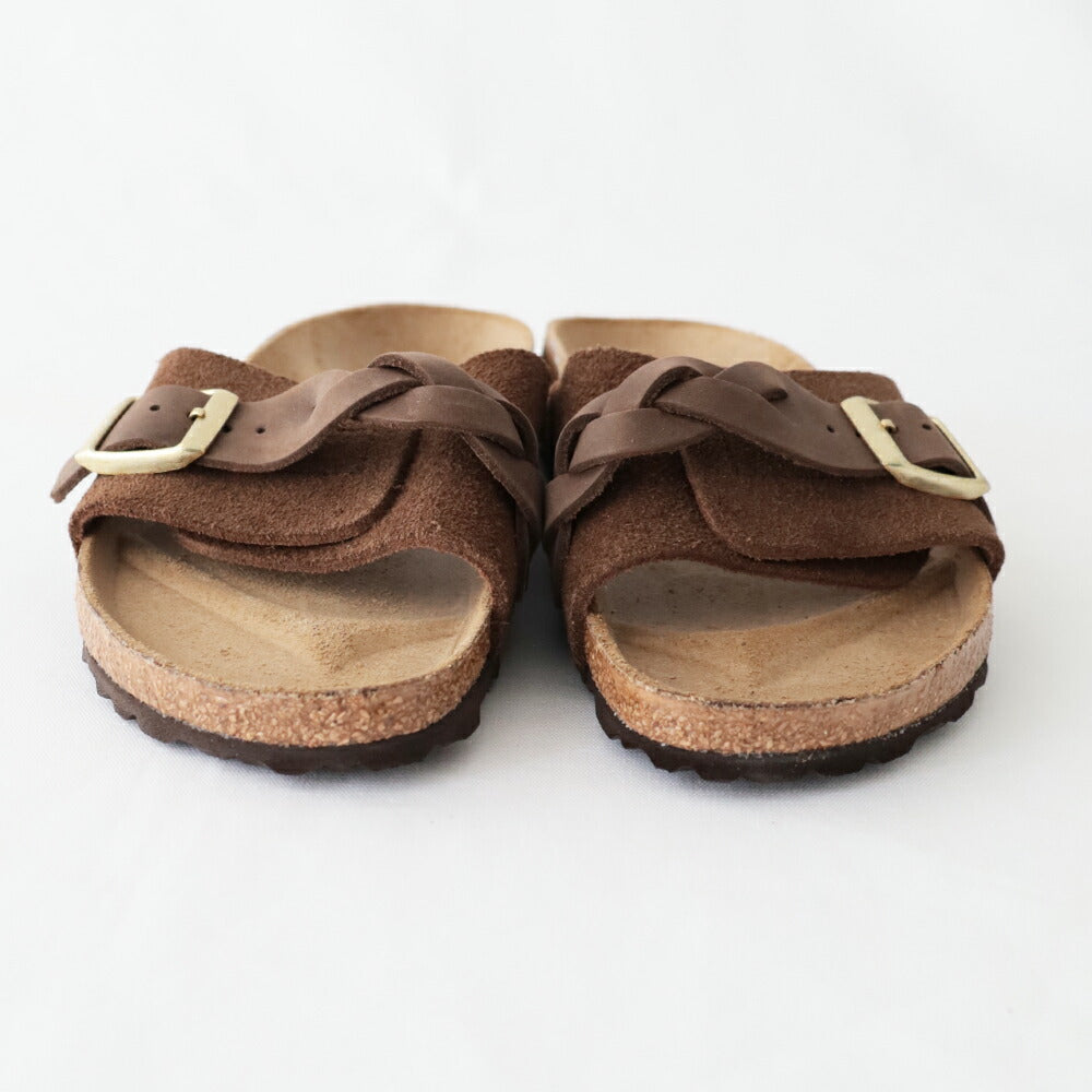 ビルケンシュトックオオイタブレイデッドスエードレザー(1031734)OitaBraidedLEOI/LEVECarafeBIRKENSTOCK(レディース)【2026春夏】*送料無料*【後払い決済不可】*