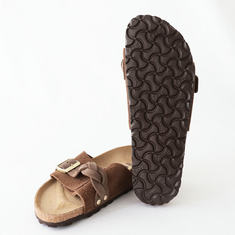 ビルケンシュトックオオイタブレイデッドスエードレザー(1031734)OitaBraidedLEOI/LEVECarafeBIRKENSTOCK(レディース)【2026春夏】*送料無料*【後払い決済不可】*