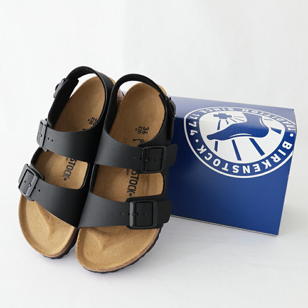 ビルケンシュトックミラノビルコフロー(34793)MilanoBFBlackBIRKENSTOCK(レディース)【2026春夏】*送料無料*【後払い決済不可】*