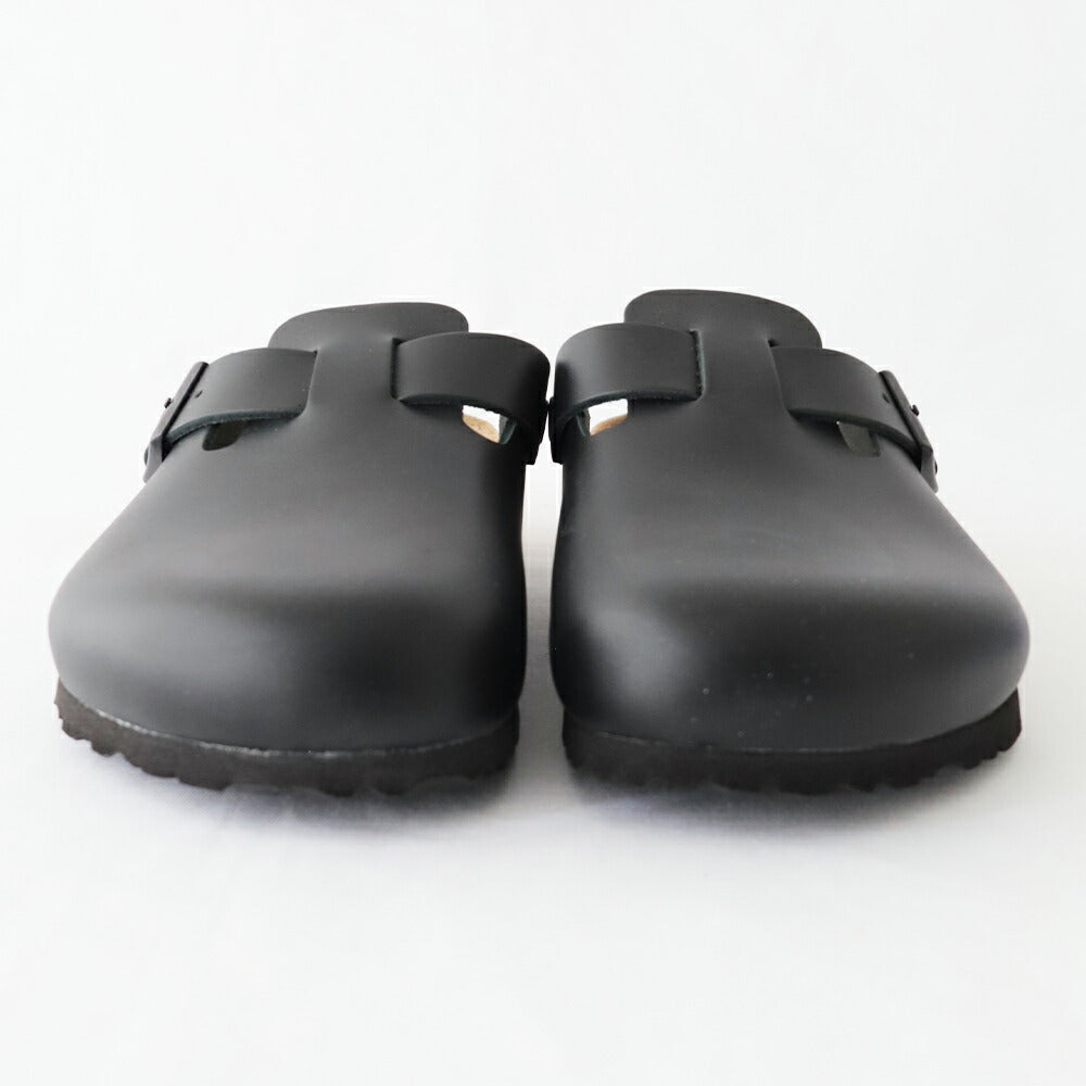ビルケンシュトックボストンナチュラルレザー(60191)BostonNLBlackBIRKENSTOCK(メンズ)【2026春夏】*送料無料*【後払い決済不可】*