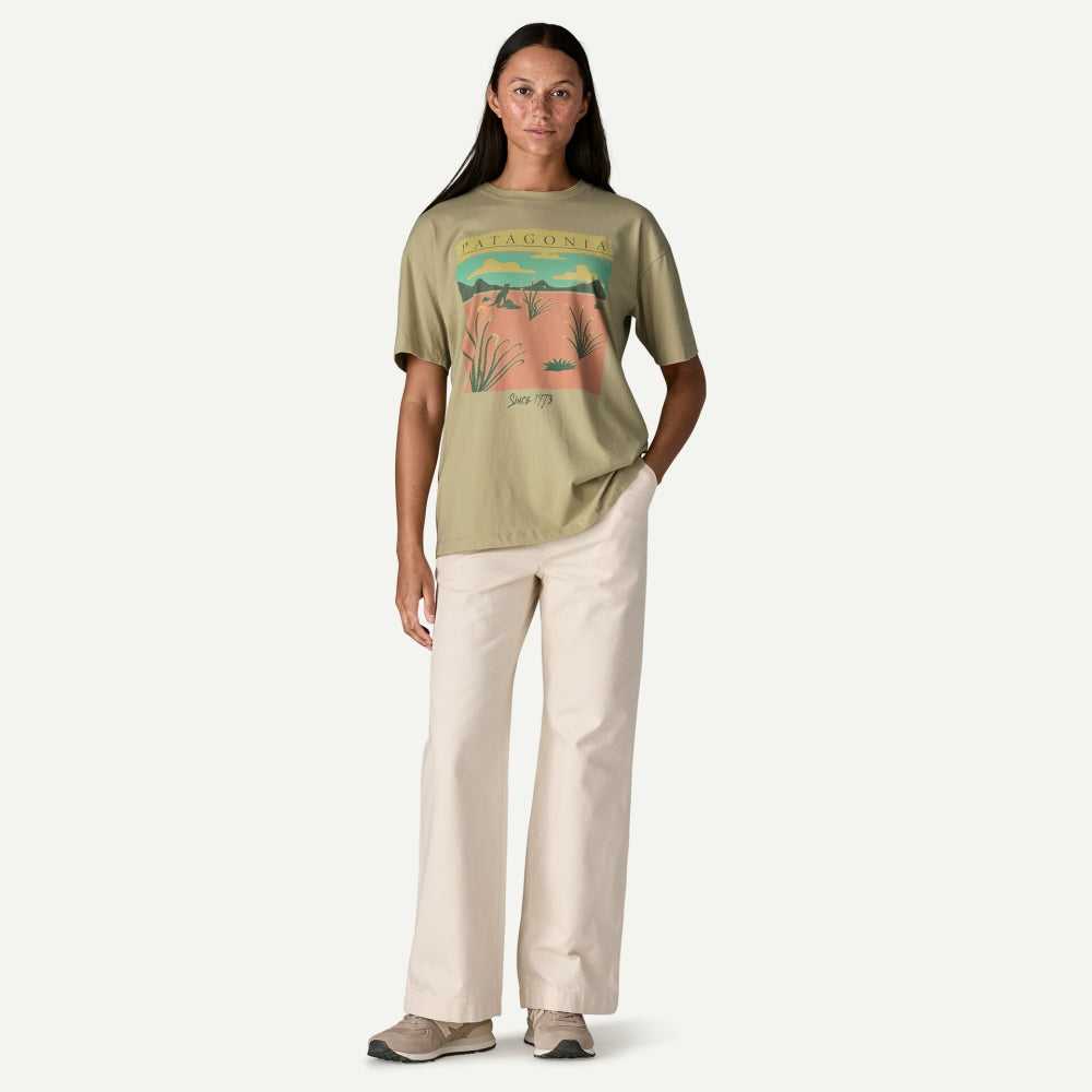 ウィメンズ・デザート・グロー・オーバーサイズ・Tシャツ <br>(37868) <br>(レディース)