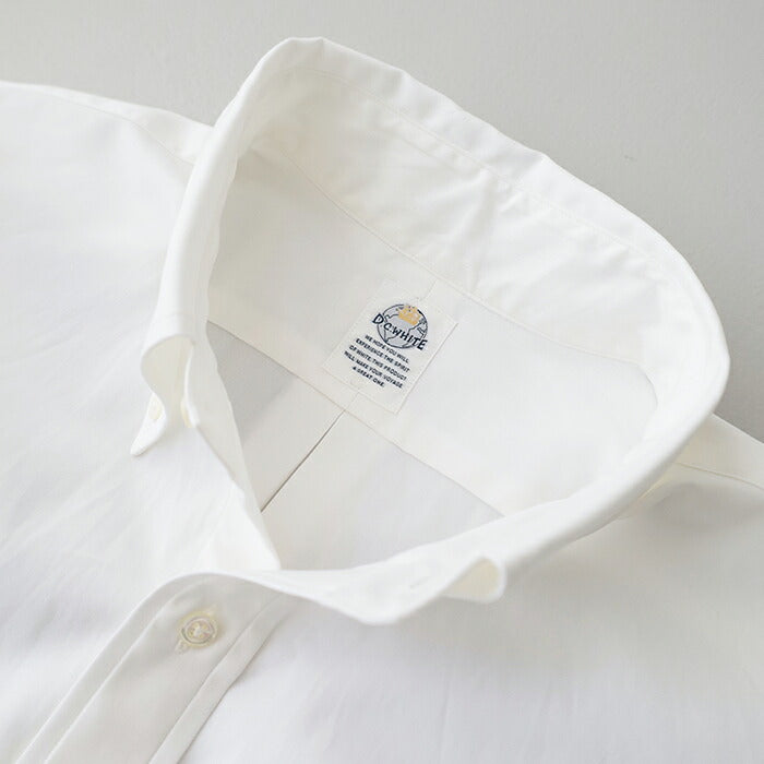 ディーシーホワイト  ピンポイントオックスフォード B.D.シャツ   (D241660)  IVY B.D. SHIRTS PIN OX   D.C.WHITE(メンズ)  *送料無料* *
