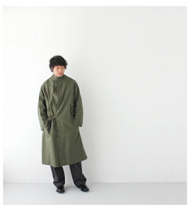 ナイジェルケーボンUKARMYGASCOATRIPCLOTH(80430000001)UKARMYGASCOATRIPCLOTHNigelCabourn(メンズ)【2021秋冬】*送料無料*【後払い決済不可】***