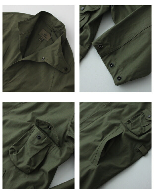 ナイジェルケーボンUKARMYGASCOATRIPCLOTH(80430000001)UKARMYGASCOATRIPCLOTHNigelCabourn(メンズ)【2021秋冬】*送料無料*【後払い決済不可】***
