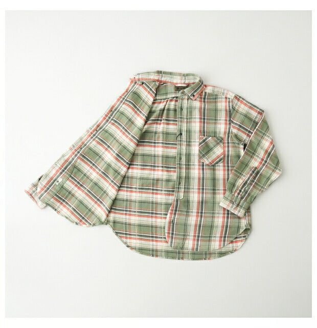 ナイジェルケーボンブリティッシュオフィサーズシャツ(80470010000)BRITISHOFFICER'SSHIRTNigelCabourn(メンズ)【2023秋冬】*送料無料*【後払い決済不可】*