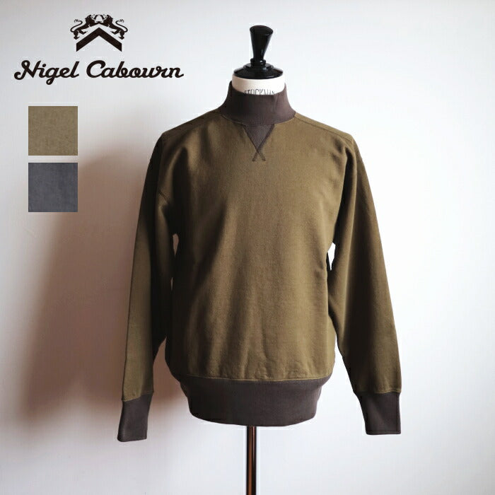 ナイジェルケーボンハイネックシャツ-ツートン(80490020001)HIGHNECKSHIRTTWOTONENigelCabourn(メンズ)【2024秋冬】*送料無料*【後払い決済不可】*