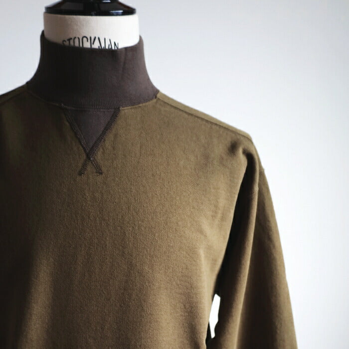ナイジェルケーボンハイネックシャツ-ツートン(80490020001)HIGHNECKSHIRTTWOTONENigelCabourn(メンズ)【2024秋冬】*送料無料*【後払い決済不可】*