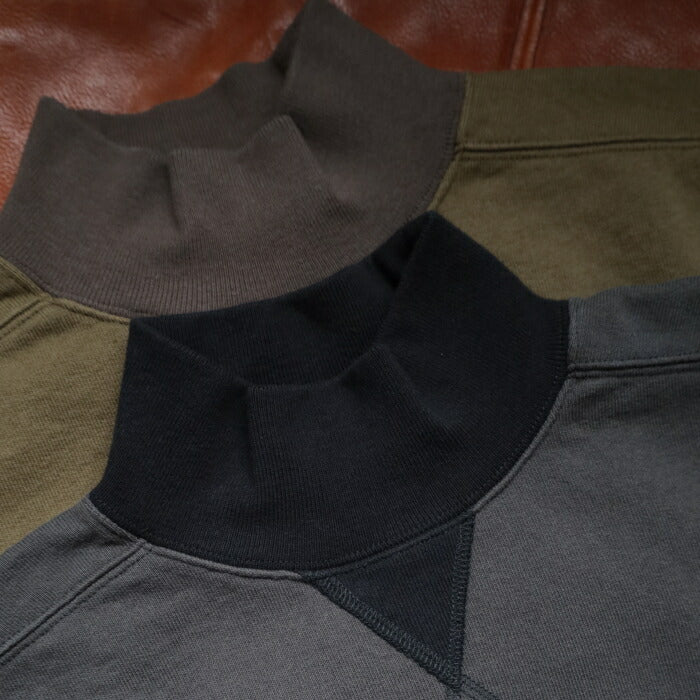 ナイジェルケーボンハイネックシャツ-ツートン(80490020001)HIGHNECKSHIRTTWOTONENigelCabourn(メンズ)【2024秋冬】*送料無料*【後払い決済不可】*