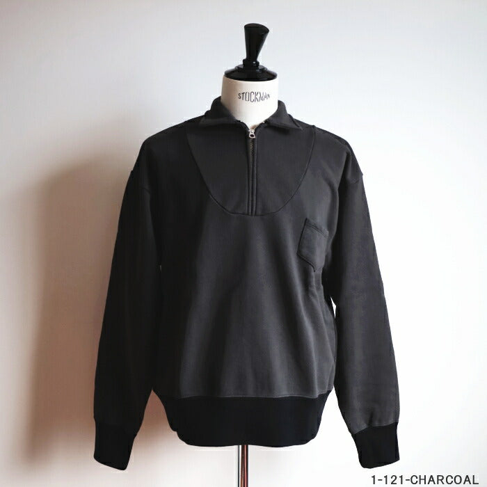 ナイジェルケーボンジップアップスウェット(80490020002)ZIPUPSWEATNigelCabourn(メンズ)【2024秋冬】*送料無料*【後払い決済不可】*