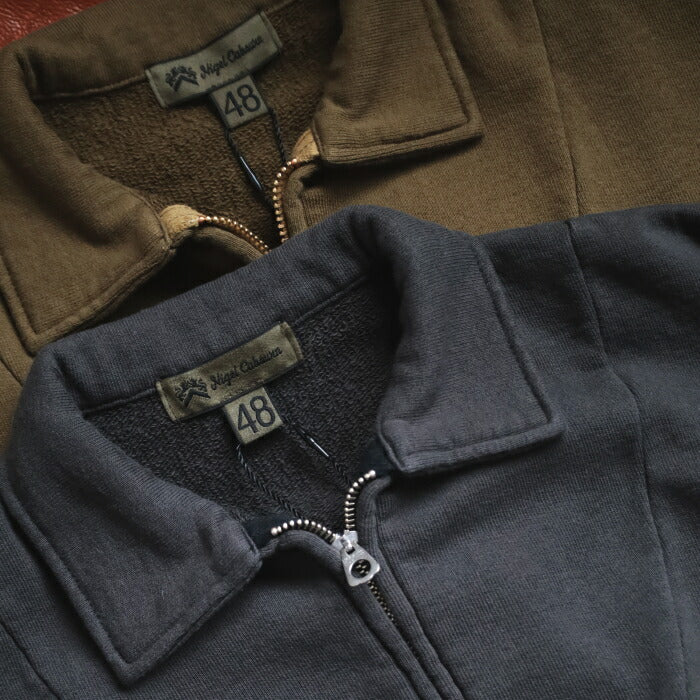 ナイジェルケーボンジップアップスウェット(80490020002)ZIPUPSWEATNigelCabourn(メンズ)【2024秋冬】*送料無料*【後払い決済不可】*