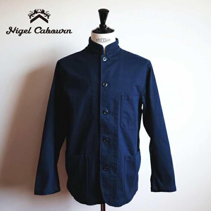 ナイジェルケーボンチュニックジャケット-ヘヴィーコットン(80491380030)JK02TUNICJKHEAVYCOTTONNigelCabourn(メンズ)【2024秋冬】*送料無料*【後払い決済不可】*