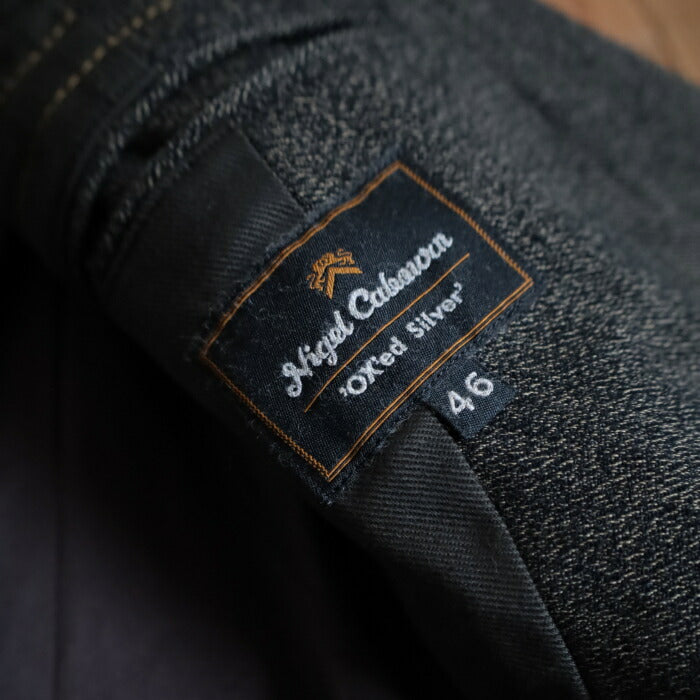 ナイジェルケーボンエンジニアダブルブレストジャケット-ソルト＆ペッパー(80490480930)ENGINEERDBJACKETS&PNigelCabourn(メンズ)【2024秋冬】*送料無料*【後払い決済不可】*