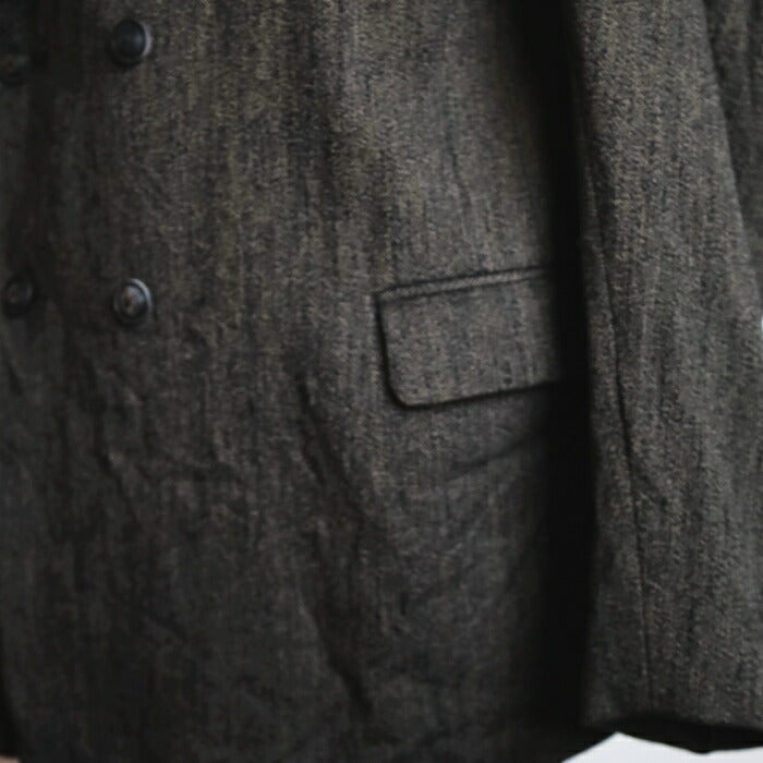 ナイジェルケーボンエンジニアダブルブレストジャケット-ソルト＆ペッパー(80490480930)ENGINEERDBJACKETS&PNigelCabourn(メンズ)【2024秋冬】*送料無料*【後払い決済不可】*