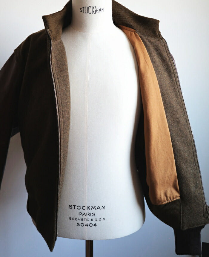 ナイジェルケーボン40sタンカースジャケット-アーミーメルトン(80490030004)40sTANKERSJKARMYMELTONNigelCabourn(メンズ)【2024秋冬】*送料無料*【後払い決済不可】*