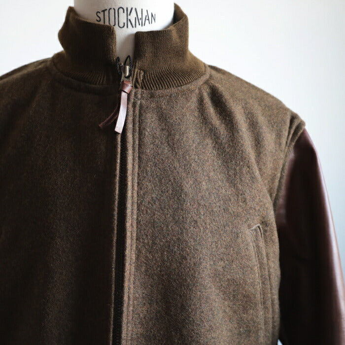 ナイジェルケーボン40sタンカースジャケット-アーミーメルトン(80490030004)40sTANKERSJKARMYMELTONNigelCabourn(メンズ)【2024秋冬】*送料無料*【後払い決済不可】*