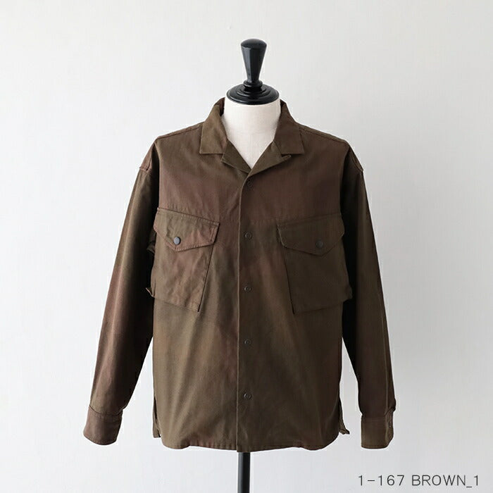ナイジェルケーボンパラトルーパーシャツ-カモ(80510010006)PARATROOPERSHIRTCAMONigelCabourn(メンズ)【2025秋冬】*送料無料*【後払い決済不可】*