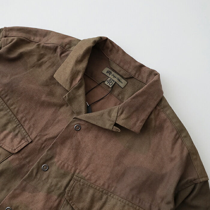 ナイジェルケーボンパラトルーパーシャツ-カモ(80510010006)PARATROOPERSHIRTCAMONigelCabourn(メンズ)【2025秋冬】*送料無料*【後払い決済不可】*