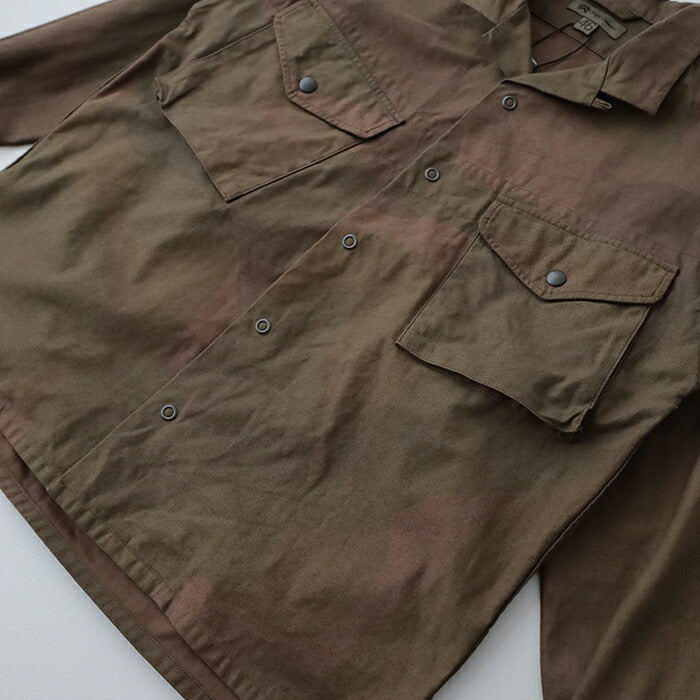 ナイジェルケーボンパラトルーパーシャツ-カモ(80510010006)PARATROOPERSHIRTCAMONigelCabourn(メンズ)【2025秋冬】*送料無料*【後払い決済不可】*