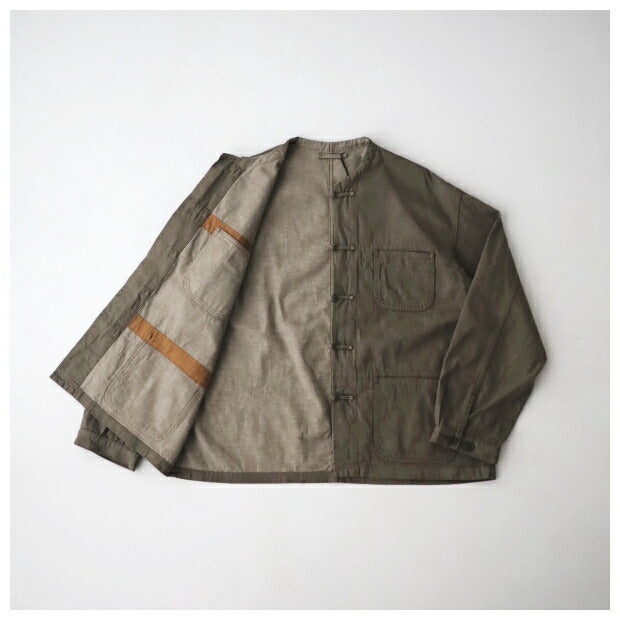 ナイジェルケーボンフレンチチャイナジャケット10オンスデニム(80480030000)FRENCHCHINAJK10ozDENIMNigelCabourn(メンズ)【2024春夏】*送料無料*【後払い決済不可】*
