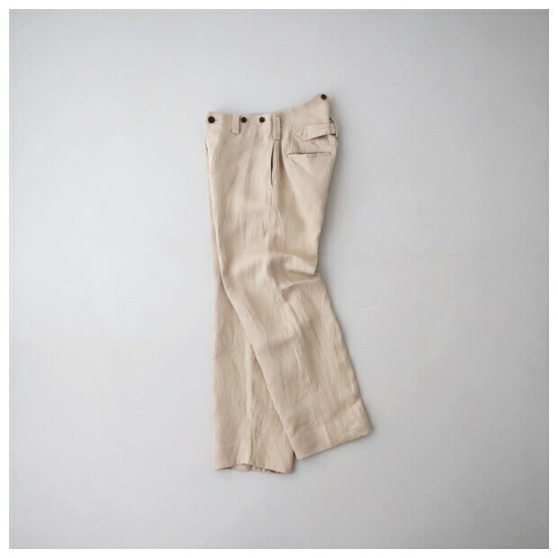 ナイジェルケーボンワークパンツヘンプツイル(80480850001)WORKPANTHEMPTWILLNigelCabourn(レディース)【2024春夏】*送料無料*【後払い決済不可】*