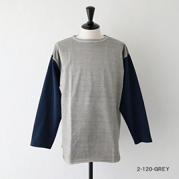 ナイジェルケーボン7.8ozベースボールシャツ(80500021004)7.8ozBASEBALLSHIRTNigelCabourn(メンズ)【2025春夏】*送料無料*【後払い決済不可】*