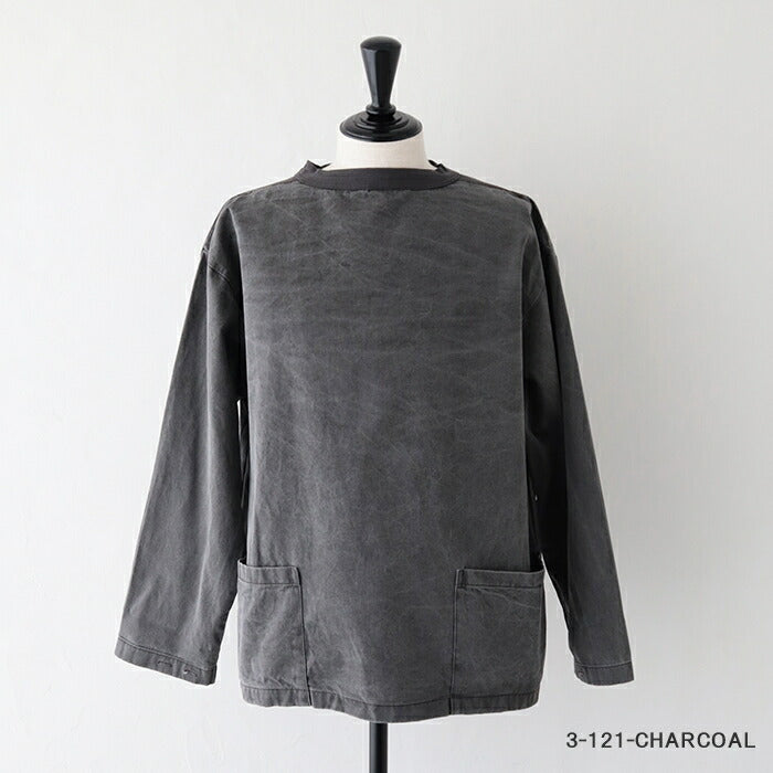 ナイジェルケーボンフィッシャーマンズシャツ-コットンツイル(80500010011)FISHERMANSSHCOTTONTWILLNigelCabourn(メンズ)【2025春夏】*送料無料*【後払い決済不可】*