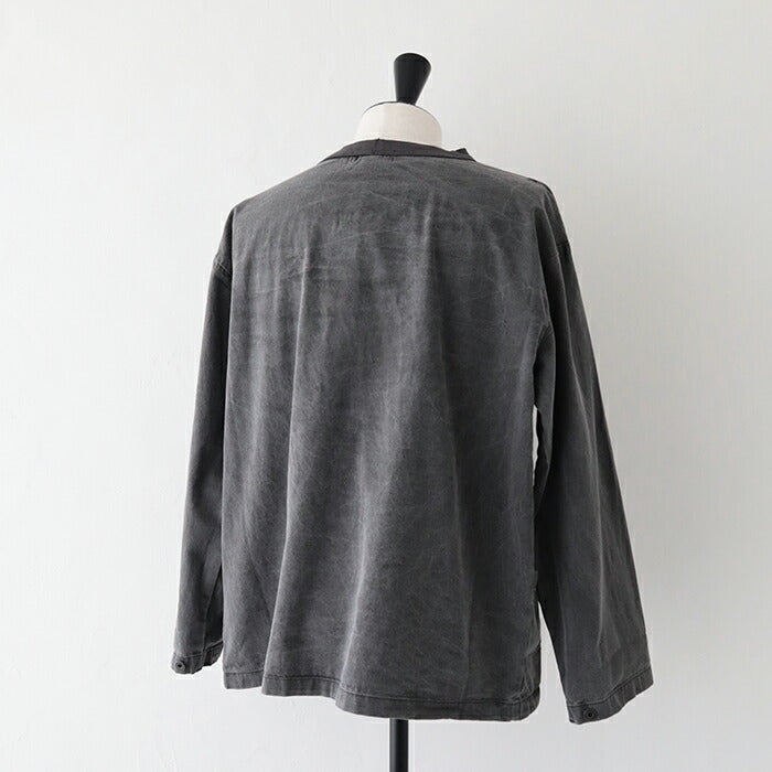 ナイジェルケーボン50sヘンリーネックシャツ(80470020003)50'SHENLEYNECKSHIRTNigelCabourn(メンズ)【2023秋冬】*送料無料*【後払い決済不可】*