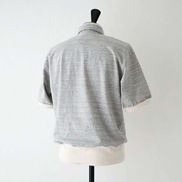 ナイジェルケーボンジップアップトレーニングシャツバンピー(80500021006)ZIP-UPTRANNINGSHIRTBUMPYNigelCabourn(メンズ)【2025春夏】*送料無料*【後払い決済不可】*