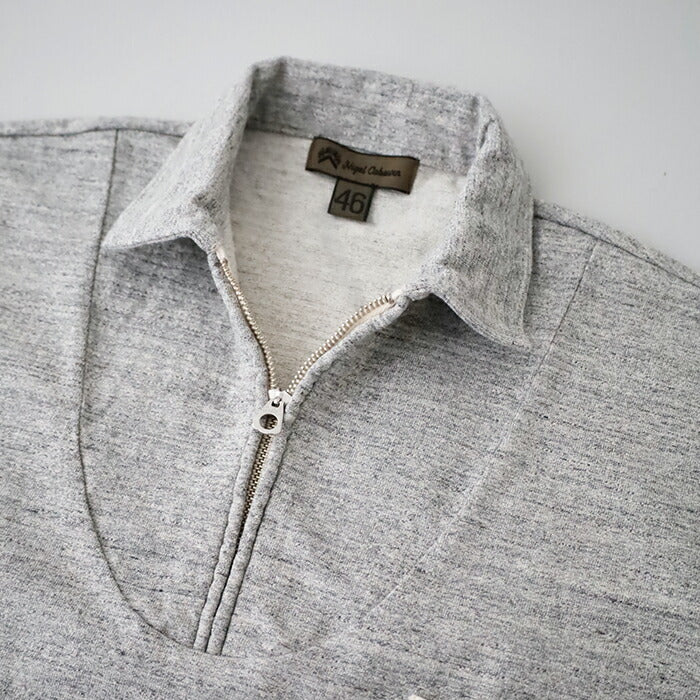 ナイジェルケーボンジップアップトレーニングシャツバンピー(80500021006)ZIP-UPTRANNINGSHIRTBUMPYNigelCabourn(メンズ)【2025春夏】*送料無料*【後払い決済不可】*