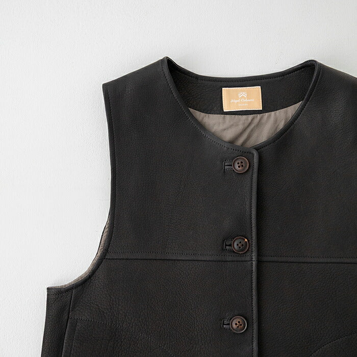 ナイジェルケーボンクリケットベストリバーシブルリネンピンオックス(80480070000)CRICKETVESTREVLINENPINOXNigelCabourn(メンズ/レディース)【2024春夏】*送料無料*【後払い決済不可】*
