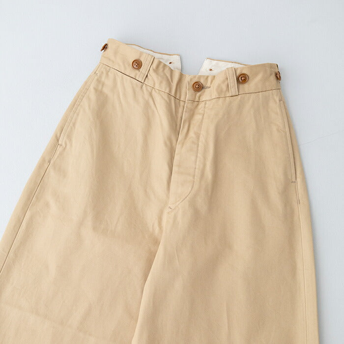 ナイジェルケーボンワークパンツヘンプツイル(80480850001)WORKPANTHEMPTWILLNigelCabourn(レディース)【2024春夏】*送料無料*【後払い決済不可】*