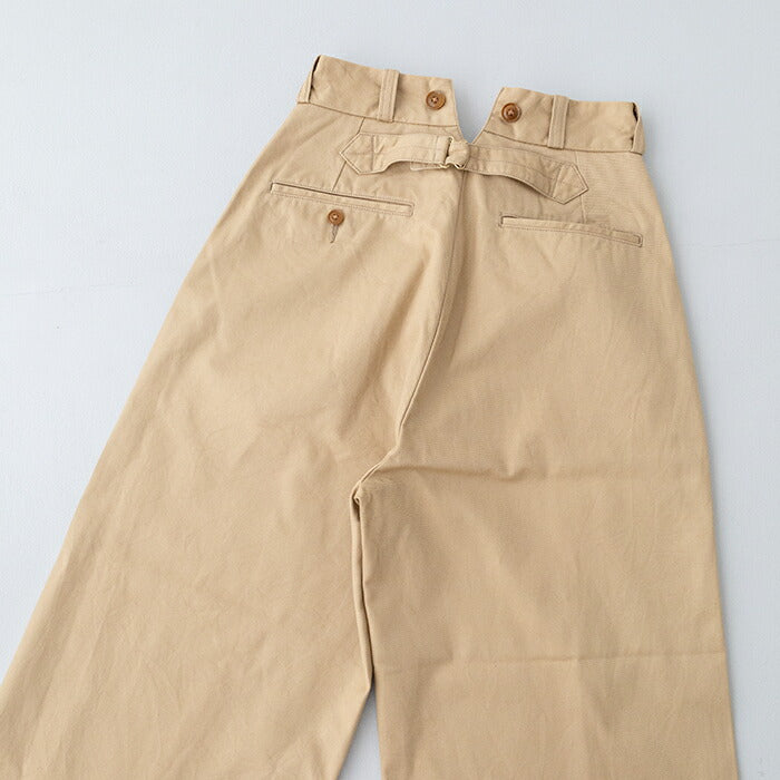 ナイジェルケーボンワークパンツヘンプツイル(80480850001)WORKPANTHEMPTWILLNigelCabourn(レディース)【2024春夏】*送料無料*【後払い決済不可】*