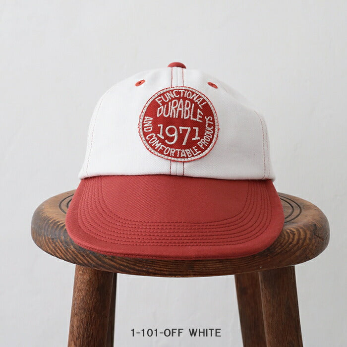 ナイジェルケーボンベースボールキャップ-コットンツイル(80500066001)BASEBALLCAPCOTTONTWILLNigelCabourn(帽子)【2025春夏】*送料無料*【後払い決済不可】*