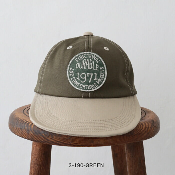 ナイジェルケーボンベースボールキャップ-コットンツイル(80500066001)BASEBALLCAPCOTTONTWILLNigelCabourn(帽子)【2025春夏】*送料無料*【後払い決済不可】*