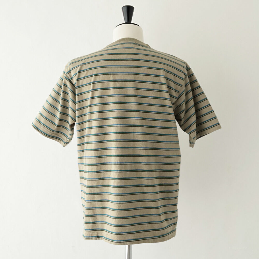 ナイジェルケーボン7.8オンスボーダーハーフスリーブTシャツ(80520021000)7.8ozBORDERH/ST-SHNigelCabourn(メンズ)【2026春夏】*送料無料*【後払い決済不可】*