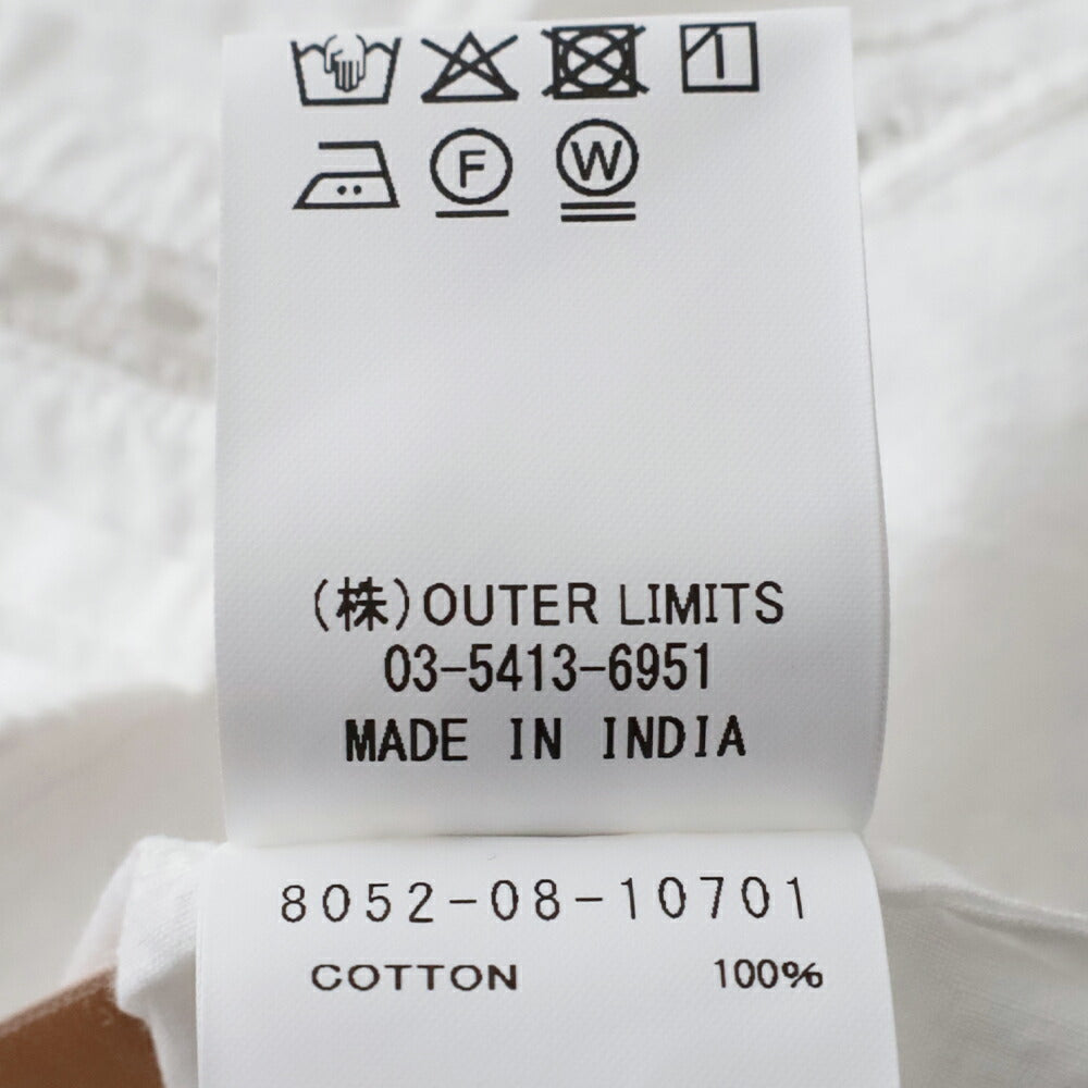 ナイジェルケーボンリバースレースブラウス-カディ(80520810701)LEAVERSLACEBLOUSEKHADINigelCabourn(レディース)【2026春夏】*送料無料*【後払い決済不可】*