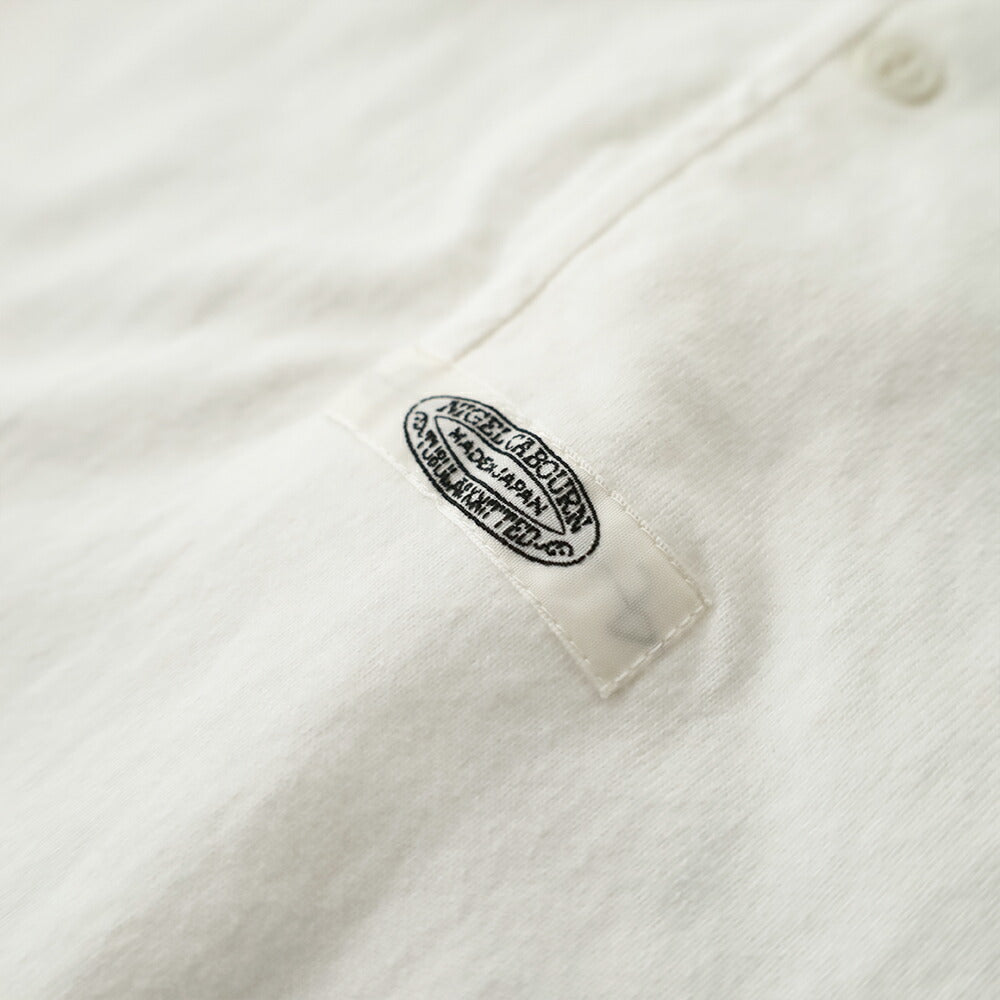 ナイジェルケーボン7.8オンスヘンリーネックTシャツ-モディファイ(80520021065)7.8ozHENLEYNECKSHIRTMODIFYNigelCabourn(メンズ)【2026春夏】*送料無料*【後払い決済不可】*
