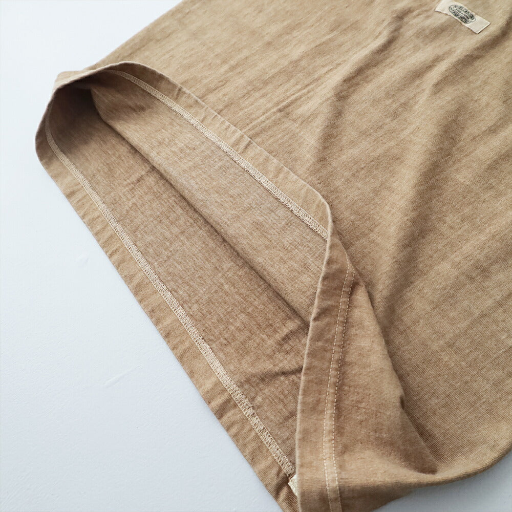 ナイジェルケーボン7.8オンスヘンリーネックTシャツ-ピグメント(80520021066)7.8ozHENLEYNECKSHMODIFYNigelCabourn(メンズ)【2026春夏】*送料無料*【後払い決済不可】*