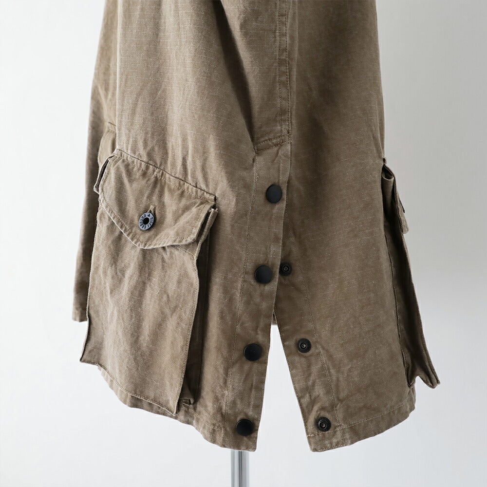 ナイジェルケーボンプルオーバーフィッシングベスト-リップストップ(80520070000)PULLOVERFISHINGVESTRIPSTOPNigelCabourn(メンズ)【2026春夏】*送料無料*【後払い決済不可】*