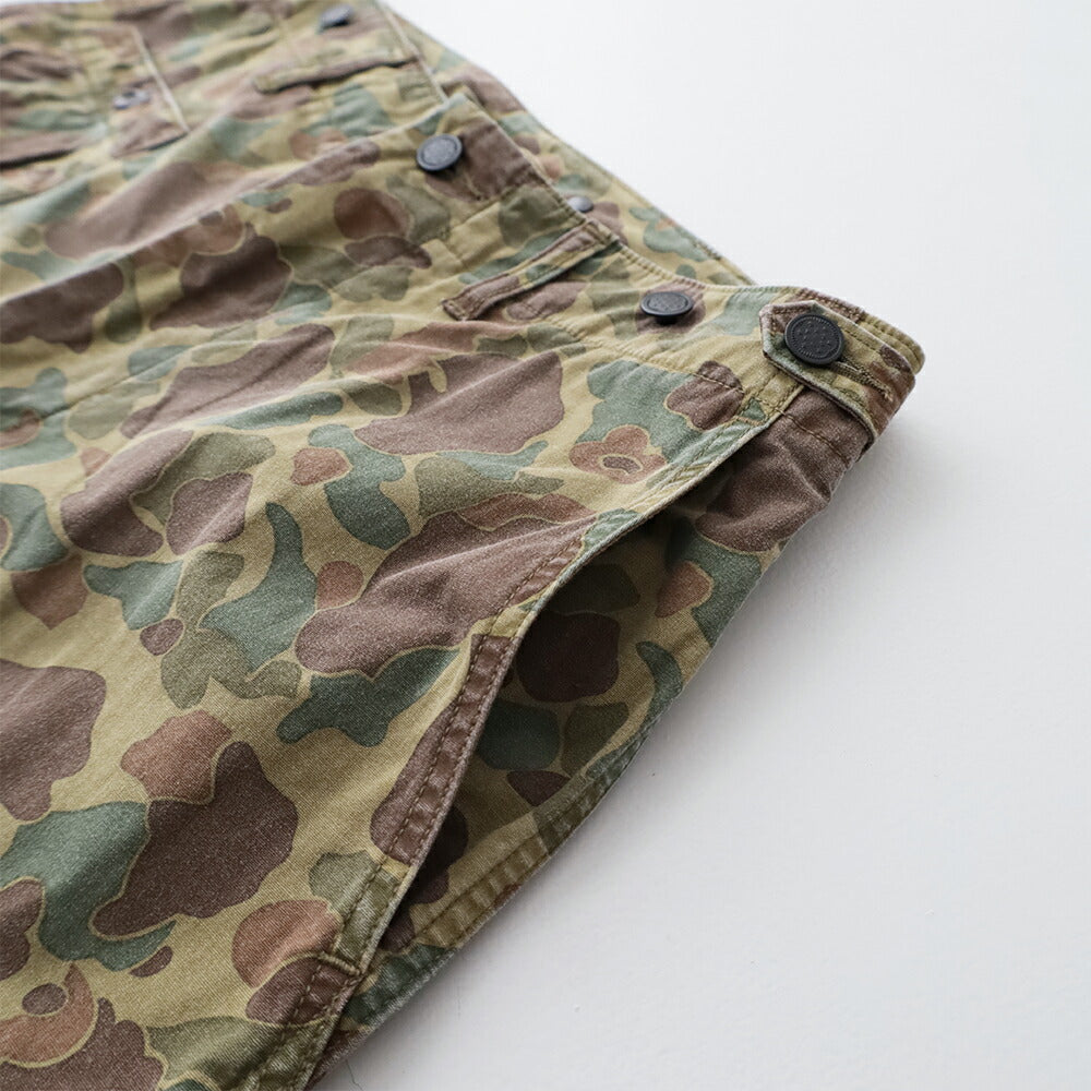 ナイジェルケーボンアーミーカーゴショーツ-ダックハンターカモ(80520051014)ARMYCARGOPANTDUCKHUNTERNigelCabourn(メンズ)【2026春夏】*送料無料*【後払い決済不可】*