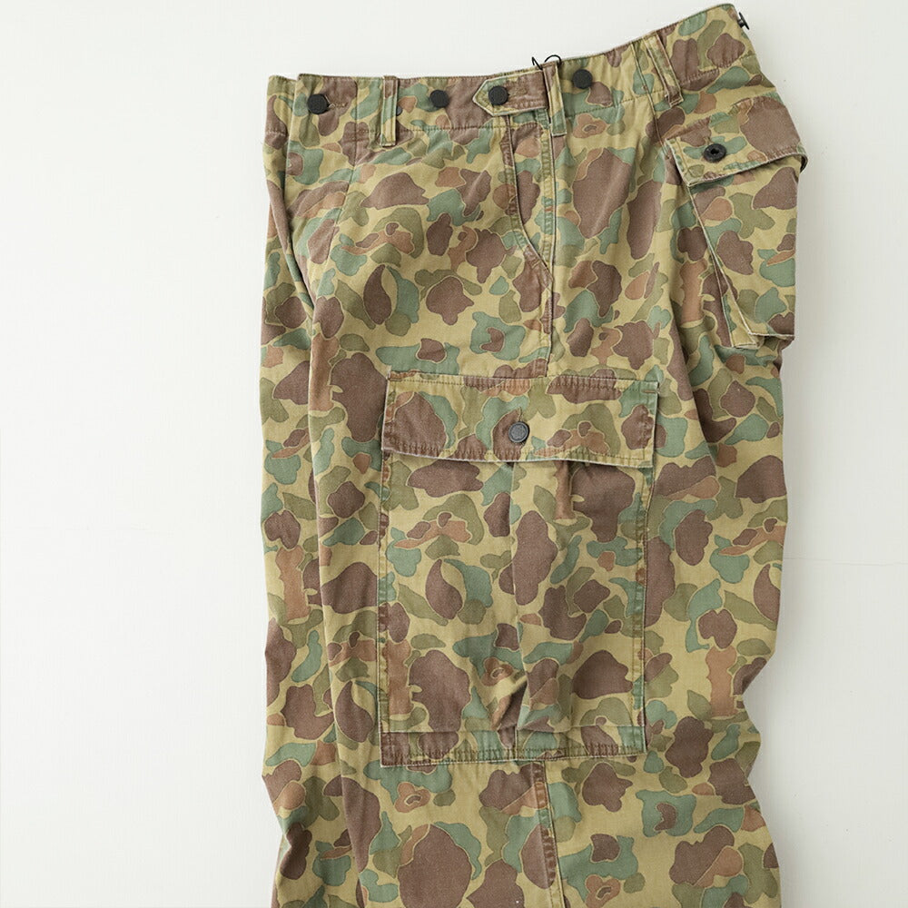 ナイジェルケーボン40sモンキーパンツ-ミックスダックハンターカモ(80520050004)40sMONKEYPTMIXDUCKHUNTERNigelCabourn(メンズ)【2026春夏】*送料無料*【後払い決済不可】*