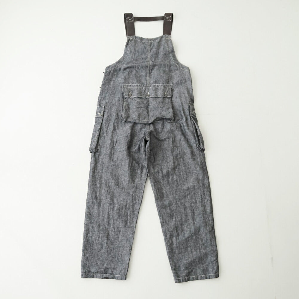 ナイジェルケーボンネイヴァルダンガリー-リネンデニム(80521350520)PT01NAVALDUNGAREELINENDENIMNigelCabourn(メンズ)【2026春夏】*送料無料*【後払い決済不可】*