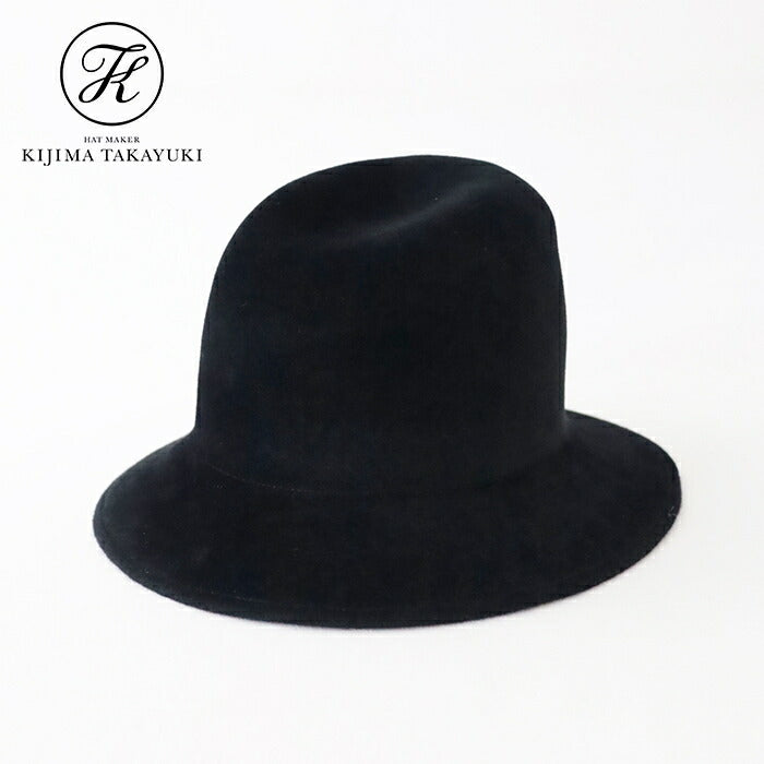 キジマタカユキFELTPOINTEDBACKHAT(242915)KIJIMATAKAYUKI(帽子)【2024秋冬】*送料無料*【後払い決済不可】*