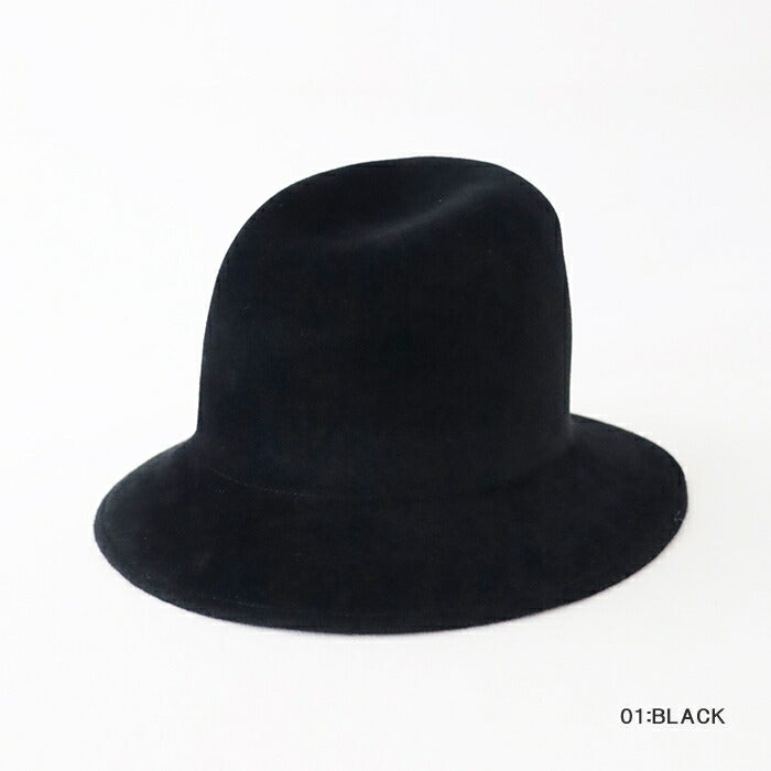 キジマタカユキFELTPOINTEDBACKHAT(242915)KIJIMATAKAYUKI(帽子)【2024秋冬】*送料無料*【後払い決済不可】*