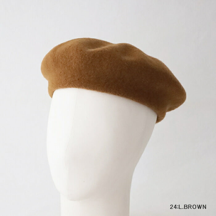 キジマタカユキWOOL KNIT BERET(EW-019A)KIJIMA TAKAYUKI(帽子)