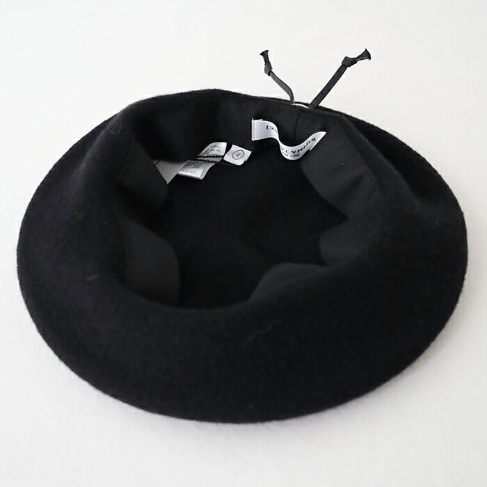 キジマタカユキWOOLKNITBERET(EW-019A)KIJIMATAKAYUKI(帽子)【2024秋冬】*送料無料*【後払い決済不可】*