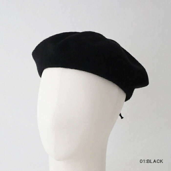 キジマタカユキWOOL KNIT BERET(EW-019A)KIJIMA TAKAYUKI(帽子)