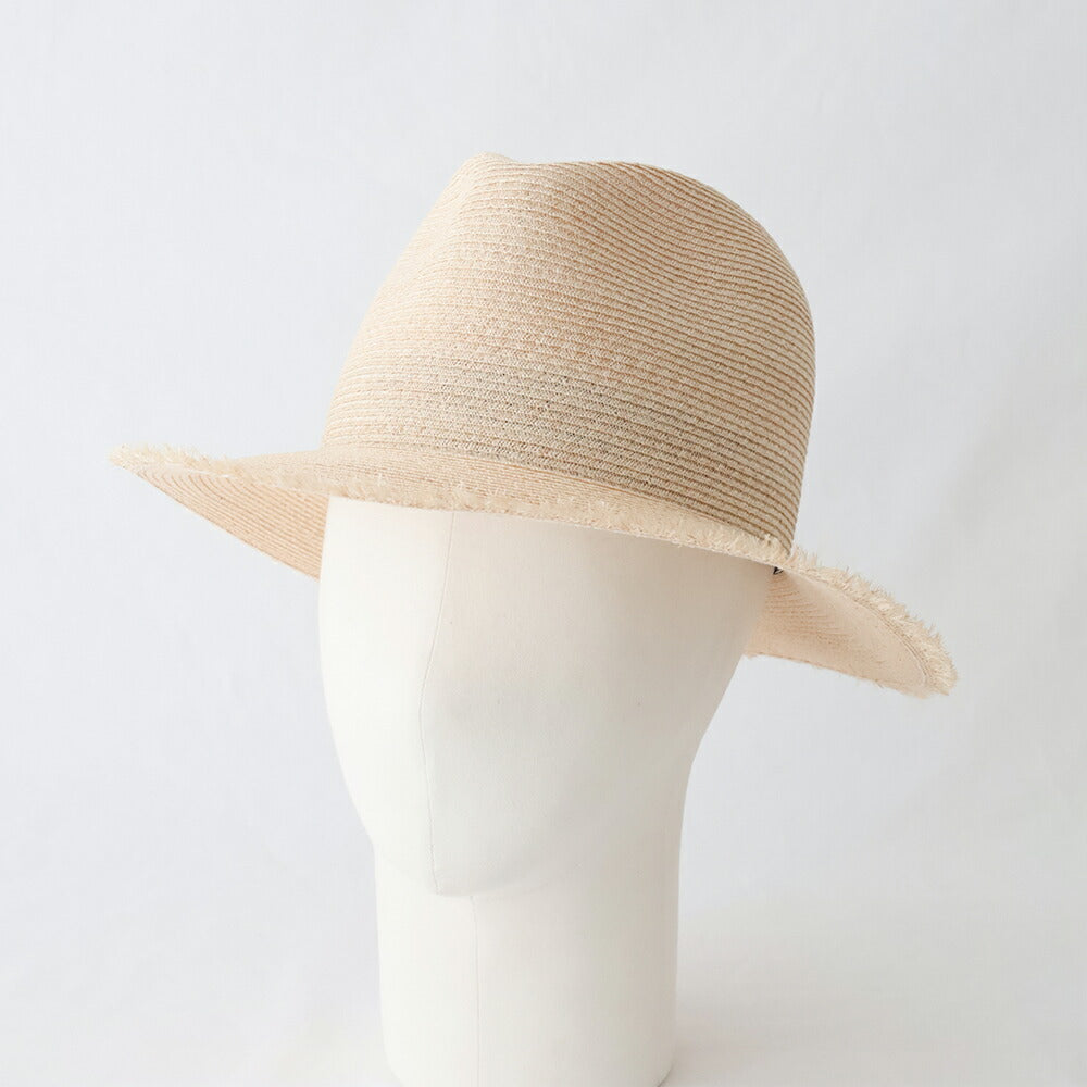 ABACA CENTER CREASE HAT(MYYY261324)(帽子)【2026春夏】