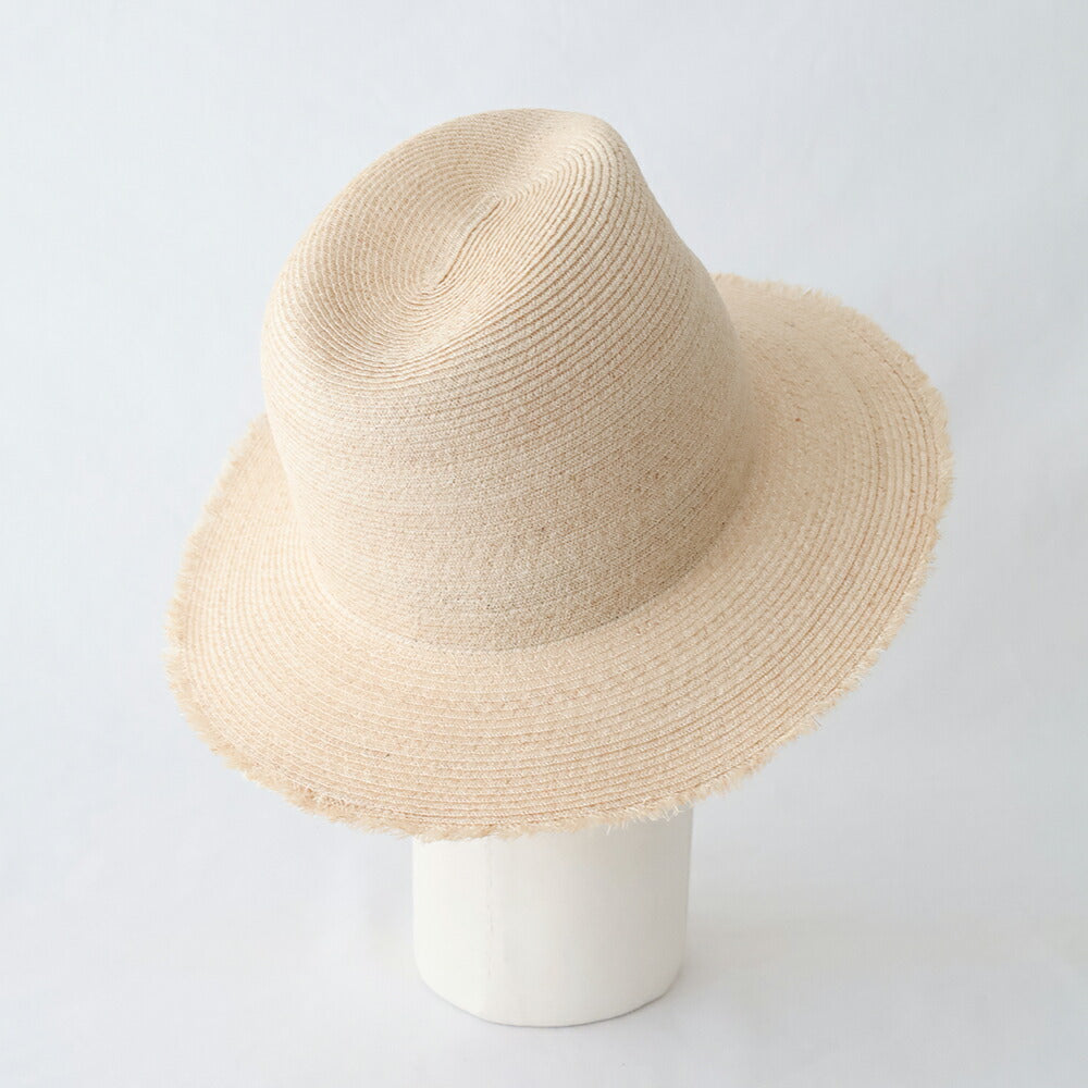 ABACA CENTER CREASE HAT(MYYY261324)(帽子)【2026春夏】